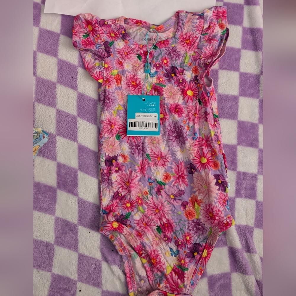 Posh Peanut Zinnia Bodysuit